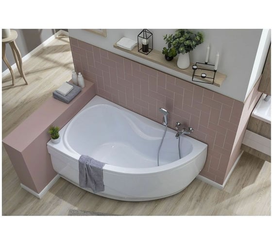 Ванна Aquanet MALDIVA 150x90 L на каркасе + панель 00310259