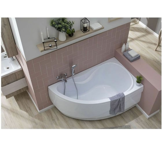 Ванна Aquanet MALDIVA 150x90 R на каркасе + панель 00310260