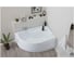 Ванна Aquanet GRACIOSA 150x90 R на каркасе + слив перелив 00175948 3