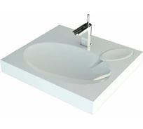 Reflexion home Раковина Reflection alpha для установки над стиральной машиной (60x55 см) RF6055AL