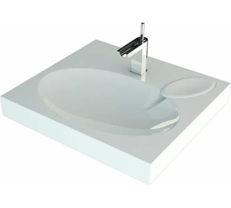 Reflexion home Раковина Reflection alpha для установки над стиральной машиной (60x55 см) RF6055AL