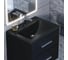 Кварцевая раковина для ванной uperwood Foster Quartz_60 см, черная матовая, космос 291030054 4
