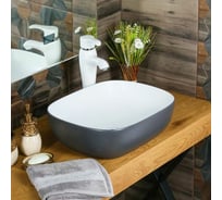 Раковина MELANA MLN-A419-CGRW-M матовая серая A419-CGRW-M-803