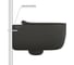 Подвесной унитаз Berges EGO XL матовый антрацит Rimless 54 см, сиденье EGO XL Slim SO матовый антрацит, микролифт, быстросъем 083218 3