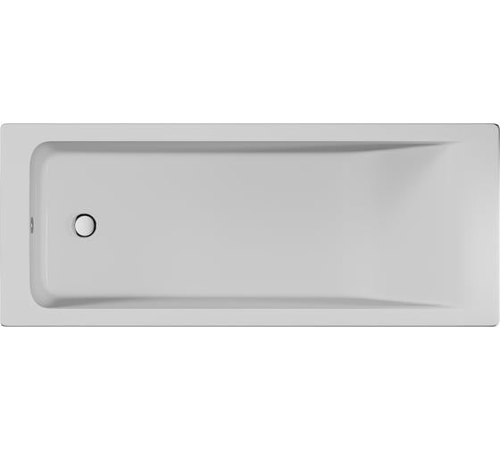 Ванна из литьевого мрамора GreenStone Arianna 1700x750 мм, с ножками, белая 170751