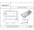 Ванна из литьевого мрамора GreenStone Olivia 1800x800 мм, с ножками, белая 180802 9