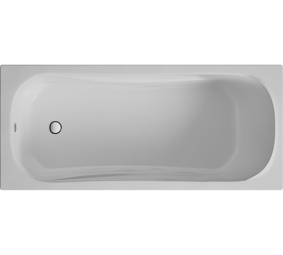 Ванна из литьевого мрамора GreenStone Olivia 1700x750 мм, с ножками, белая 170752