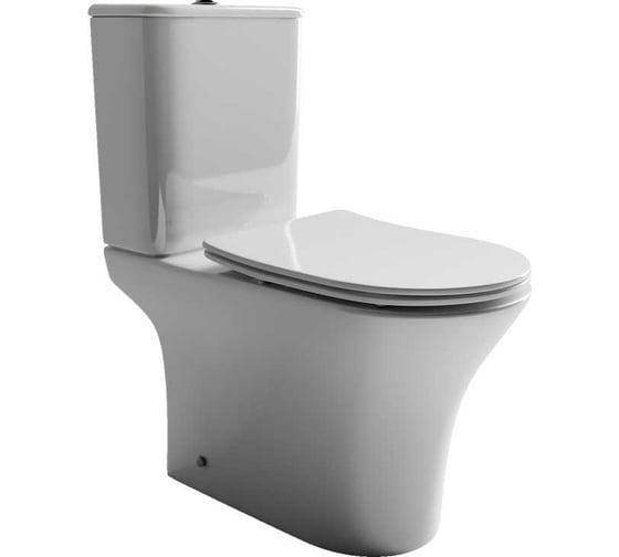 Напольная чаша унитаза Ceramicanova FORTUNA Rimless CN9001-B