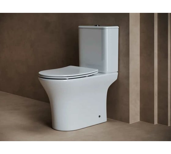 Напольная чаша унитаза Ceramicanova FORTUNA Rimless CN9001-B