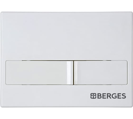 Комплект Berges инсталляция NOVUM кнопка L4 белая SoftTouch, унитаз Strati Rimless, сидение дюропласт Strati Slim SO 042455