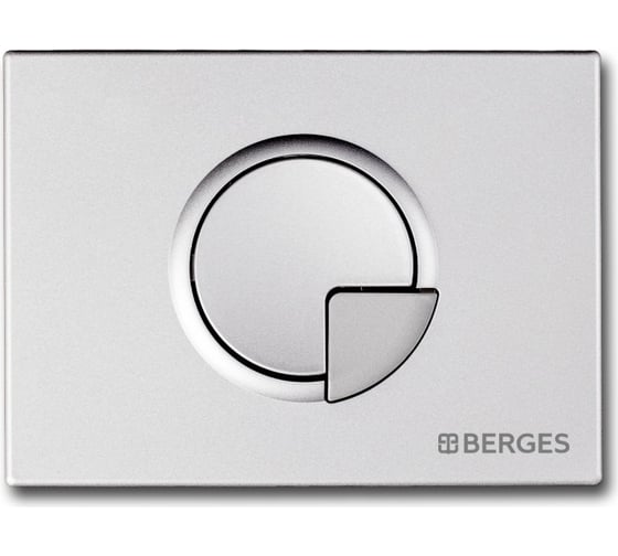 Комплект Berges инсталляция NOVUM кнопка R2, унитаз FLOE, сиденье дюропласт FLOE Slim SO 043281