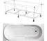 Акриловая ванна Berges LUMBO 150x75 с каркасом 050004 1