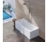 Акриловая ванна Berges FEYA 150x70 c каркасом 050013 6