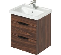 Тумба с раковиной IKA Alta 50 подвесная 500x400x530 Дуб бурбон 4657784357835