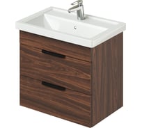 Тумба с раковиной IKA Alta 60 подвесная 610x407x530 Дуб бурбон 4657784357903