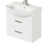 Тумба с раковиной IKA Siena 65 подвесная 650x440x590 Белый 4657784358184