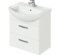 Тумба с раковиной IKA Siena 60 подвесная 600x440x590 Белый 4657784358177