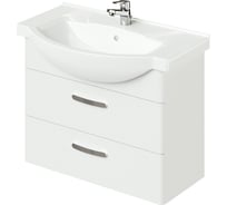 Тумба с раковиной IKA Siena 75 подвесная 760x450x590 Белый 4657784358214