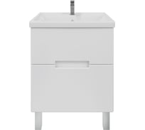 Напольная тумба Sanstar Ориана 50 с раковиной Фостер 50 для ванной комнаты 368.1-1.4.1.КФОС