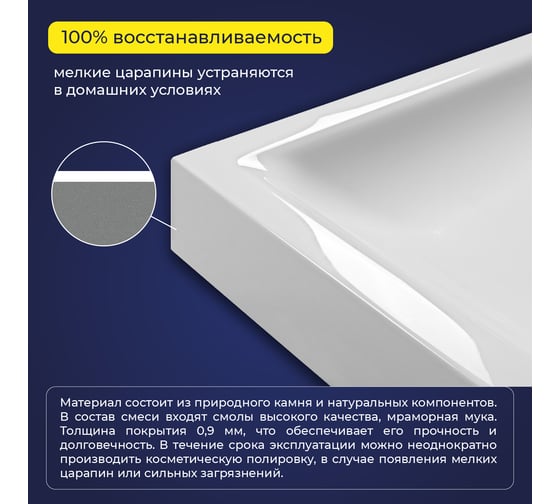 Умывальник над стиральной машиной ИТАНА Nicole 60 4657784351802