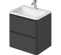 Тумба с раковиной ИТАНА Roberto 60 подвесная, 597x454x606 4657784358351