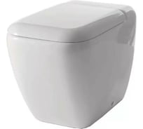 Приставной унитаз Cielo SHUI горизонтальный или вертикальный выпуск, цвет gloss white SHVA