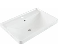 Накладная керамическая раковина Aquanet Ирис 710х475х210 мм 00301804