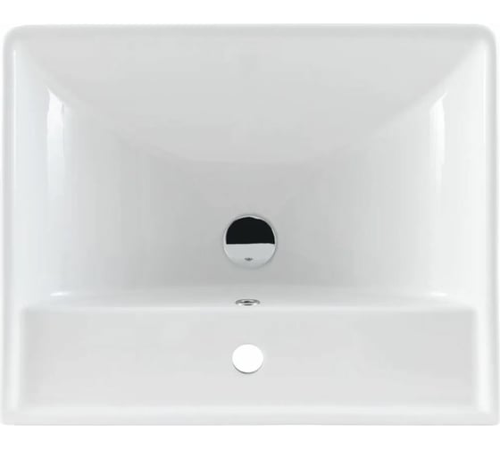 Накладная керамическая раковина Aquanet Ирис 600х470х210 мм 00301803