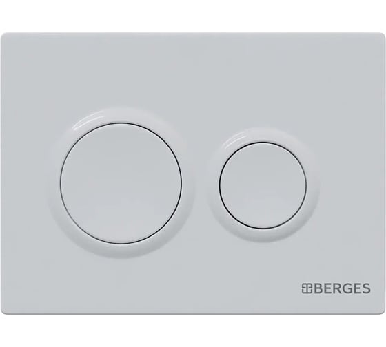 Инсталляция для скрытого монтажа унитаза Berges NOVUM кнопка O1 белая 040261