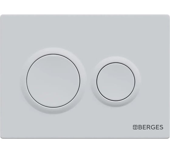 Инсталляция для скрытого монтажа унитаза Berges NOVUM кнопка O4 Soft Touch белая 040264
