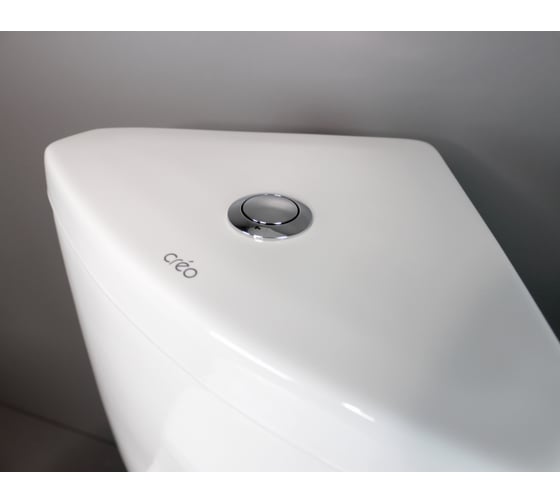 Унитаз-компакт CREO PROJECT PR1003C угловой +PR1002X кос.вып. (Белый) COMBO-PR1003C