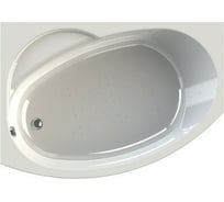 Акриловая ванна Радомир Монти 150x105 (левосторонняя), фронтальная панель, каркас 2-78-0-1-1-213