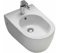 Подвесной биде Hatria FUSION с 1 отверстием для смесителя, размер 35x48,5 см, цвет белый Y5A001