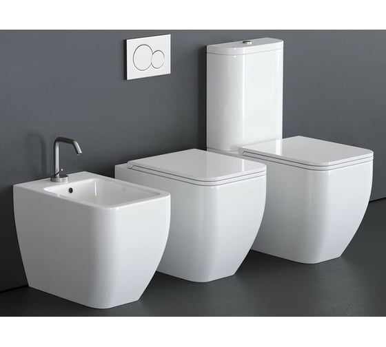 Напольное биде Scarabeo TEOREMA 2.0 цвет White 5139