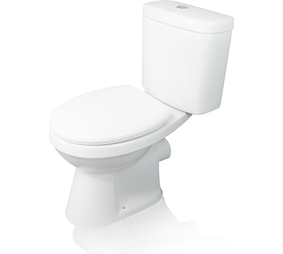 Унитаз-компакт CREO PROJECT PR1003 прямой +PR1002 гор.вып. (белый) COMBO-PR1002