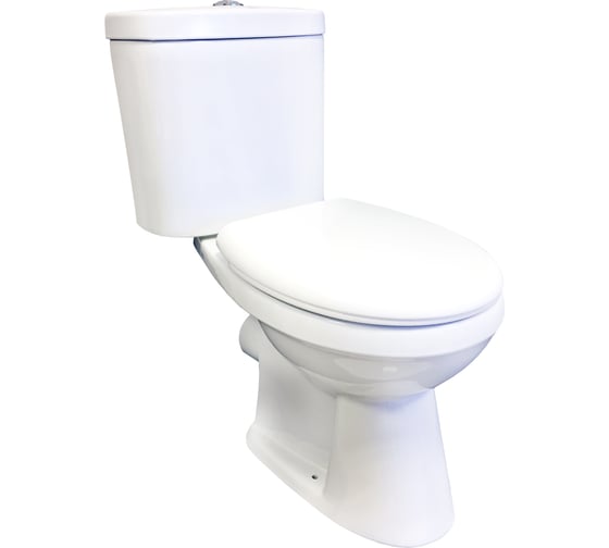 Унитаз-компакт CREO PROJECT PR1003 прямой +PR1002 гор.вып. (белый) COMBO-PR1002
