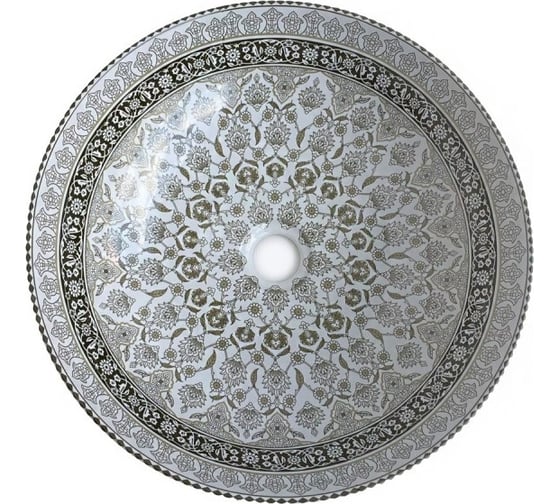 Раковина-чаша BRONZE DE LUXE Марракеш цвет серый 405x405x125 1008G