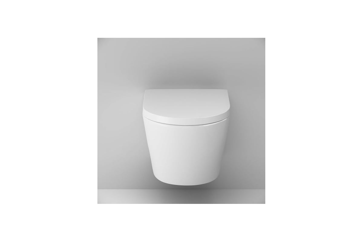 Подвесной унитаз AM.PM Sense FlashClean с сиденьем микролифт C741701SC ...
