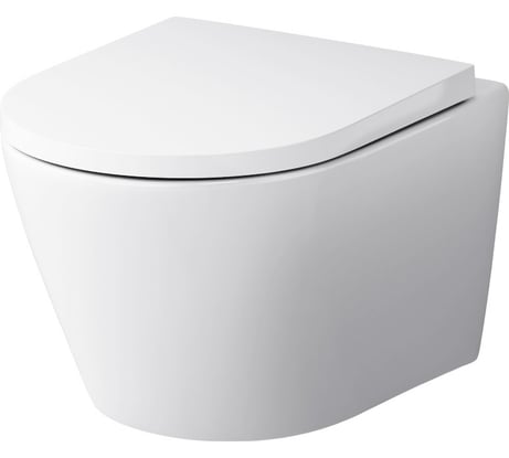 Подвесной унитаз AM.PM Sense FlashClean с сиденьем микролифт C741701SC