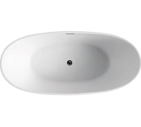 Акриловая ванна Azario goldfield 1700x750 мм свободностоящая, в комплекте с сифоном и мет. рамой gol17075 00079350