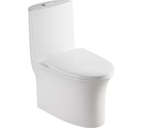 Напольный унитаз моноблок Azario luna 770x390x710 с сиденьем микролифт az-1037 00079062