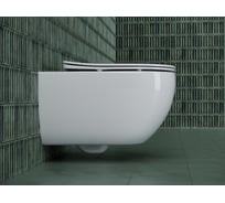 Подвесной унитаз Ceramicanova NOEL Rimless CN3015