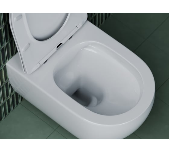 Подвесной унитаз Ceramicanova NOEL Rimless CN3015