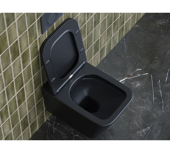 Подвесной унитаз Ceramicanova Metric Rimless CN3007MB