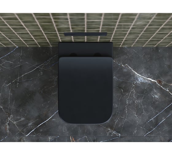 Подвесной унитаз Ceramicanova Metric Rimless CN3007MB
