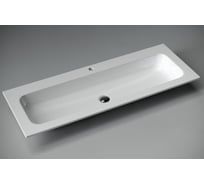 Накладной прямоугольный умывальник Ceramicanova Element 1210x457x137 мм CN7017
