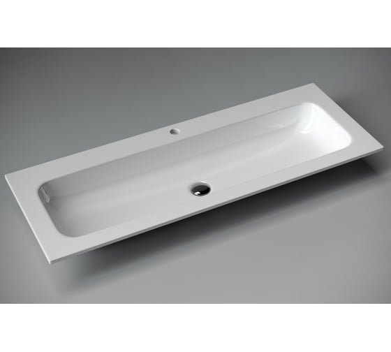 Накладной прямоугольный умывальник Ceramicanova Element 1210x457x137 мм CN7017