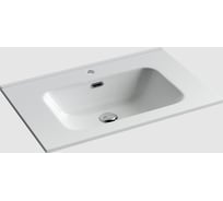 Накладной прямоугольный умывальник Ceramicanova Element 710x465x180 мм CN7007