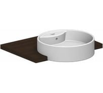 Раковина полувстраиваемая Scarabeo THIN c переливом, цвет White 8029/D
