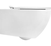 Подвесной унитаз SIMAS TREVI "Rimless" размер 56x37 цвет белый TR 18 bia